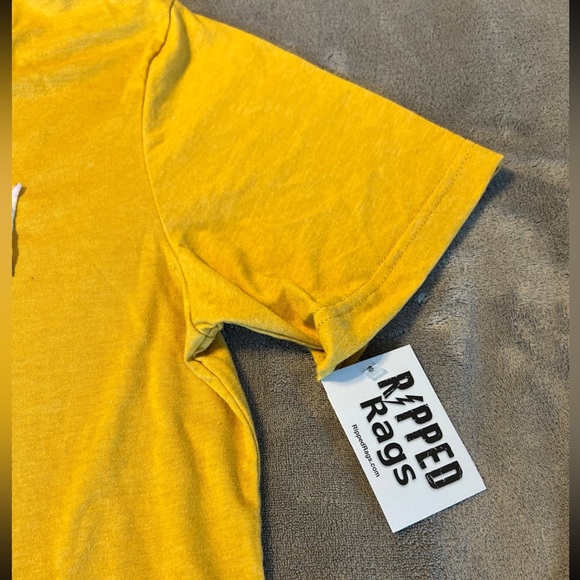 Ripped Rags : Twilight Palms Ripped T-shirt Size L - Picture 3 of 12